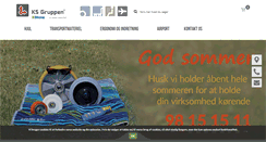 Desktop Screenshot of ks-gruppen.dk